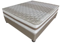 Quality Bedding Quality Chiro Plus Base and Mattress Standard Length - 188cm Photo
