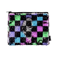 Fashion Angels Beauty Magic Checkerboard Sequin Pouch Photo