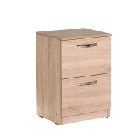 Adore Milano Bedside Cabinet with 2 Drawers 5 year Warranty Photo
