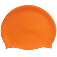 EZ Life EZ-Life Senior Silicone Swimming Cap - Orange Photo