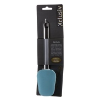 Spatula Stainless Steel Handle Silicone - Blue Photo