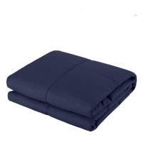 Somnia Luxury Twin Bed Size 4.5kg Gravity Weighted Blanket - Navy Photo