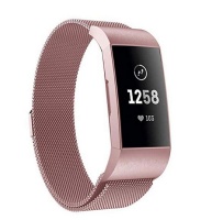 Fabulously Fit Fitbit Charge 3 Metallic Strap Photo