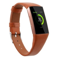 Fabulously Fit Fitbit Charge 3 Genuine Leather Strap Photo