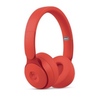 Beats Solo Pro Wireless Noise Cancelling Headphones - More Matte Collection - Red Photo