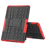 Apple Favorable Impression-Rugged Hard Cover Stand For iPad 10.2 Black Photo