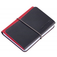 TROIKA Card Case Wallet and Notepad DIN A7 Red/Black Photo