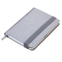 TROIKA Notepad A6 With Slim Multitasking Ballpoint Pen - Grey Photo
