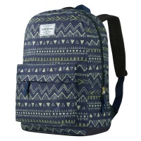 Volkano Diva Series Backpack - Navy Aztec Photo