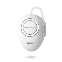 Remax HIFI Sound Quality Single Headset RB-T22 - White Photo