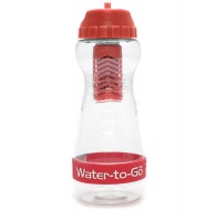 500ml Water-To-Go Filter Bottle Red Photo