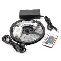 Led indoor &Outdoor Strip Light 5050 RGB 5m with Remote Control Photo