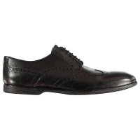 Firetrap Mens Pierce Brogue Shoes - Black [Parallel Import] Photo