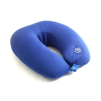 Vibrating Neck Massage Cushion Pillow - Blue Photo