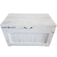 Beetroot Inc. Wooden Trunk Whitewash Photo