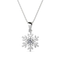 Destiny Snow Necklace with Crystals from Swarovski Photo