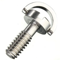 1/4' Mounting Screw For DSLR or Tripod Photo