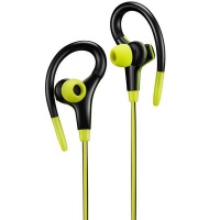 Canyon Stereo Sports Earphone with Microphone - Lime Photo