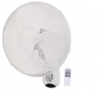 Equation - 40cm Wall Mount Fan With Remote - White Photo