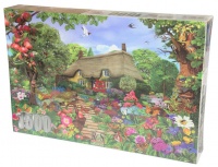 English Country Garden 1500 Piece Puzzle Photo