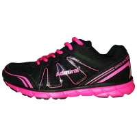 Admiral Laora Sports Shoe - Black / Fuschia Photo