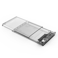 Orico 2.5 USB-C Transparent HDD Enclosure Photo