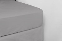 Lifson Products - Grey 1000 Thread Count Fitted Sheet Photo