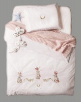 Bella Collection Hunnybunnies White Cot Set Photo