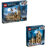 LEGO HARRY POTTER Clock Tower & Great Hall Bundle | 75954 & 75948 | 9 Yrs Photo