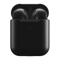 BlackPods - Matte Black AirPods with Wireless Charging Case Photo