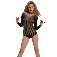 Stripe Bodystocking Photo