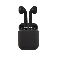 TWS i12 Bluetooth Wireless Earphones with Charging Case - Red Label Edition Photo