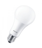 LED Light Bulb Frosted GLS E27 / ES Warm White 2700 K Dimmable Philips Photo