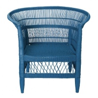 Blue Grey Malawi Chair Photo