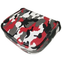 Camo Red Mallet Putter Cover Photo
