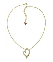 Guess Gold Heart Necklace UBN71262 Photo