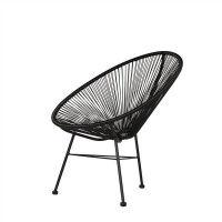Fine Living Rope Chair- Black Photo