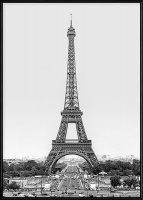 Boluo Framed Canvas Mount - Paris Forever - 426 x 600mm Photo