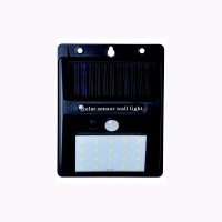 SoSolar Solar Powered Motion Sensor Wall Light - LED - Pack of 3 Photo