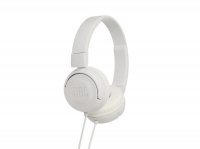 JBL T450 Wired On-Ear Headphones - White Photo