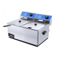 LMA- Electric Basket Chips Fryer with Double Tank - 12L Photo