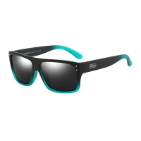 Dubery's Sport Polorized Sunglasses Black Green - Black Photo