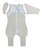 Love To Dream - Swaddle Up Transition Suit 1 Tog Blue Photo