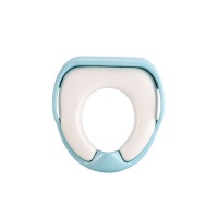 Portable Child Toilet Seat Soft Potty Chair - Blue Photo