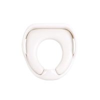 Portable Child Toilet Seat Soft Potty Chair - White Photo