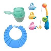 Baby Bath Toy & washing Hair Blue Bear Photo