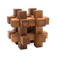 SiamMandalay Lock it Up Wooden Puzzle Brainteaser Photo