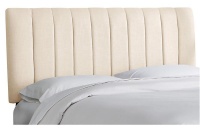 StrohBerry - Lincoln Panel Headboard - Linen - Fawn - Multiple Sizes Photo