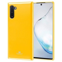Goospery We Love Gadgets Jelly Cover Galaxy Note 10 Mustard Photo