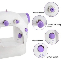 Loop Mini Sewing Machine with Adjustable 2-Speed Double Thread & Foot Pedal Photo